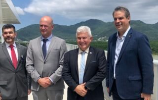 Empresa catarinense firmou protocolo de intenções nesta quinta (24), em evento com presença do ministro de CTI, Marcos Pontes e lideranças.