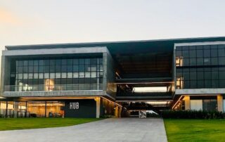 Fachada do Ágora Tech Park
