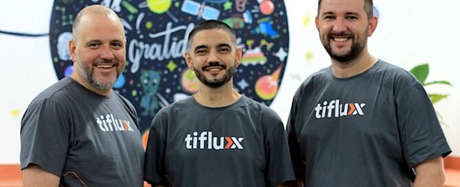 Tiflux: Fundada por Marcio Jacson, Fábio Mello e Ademir Vicente Júnior (foto), expansão da empresa supera os melhores resultados dos anos anteriores