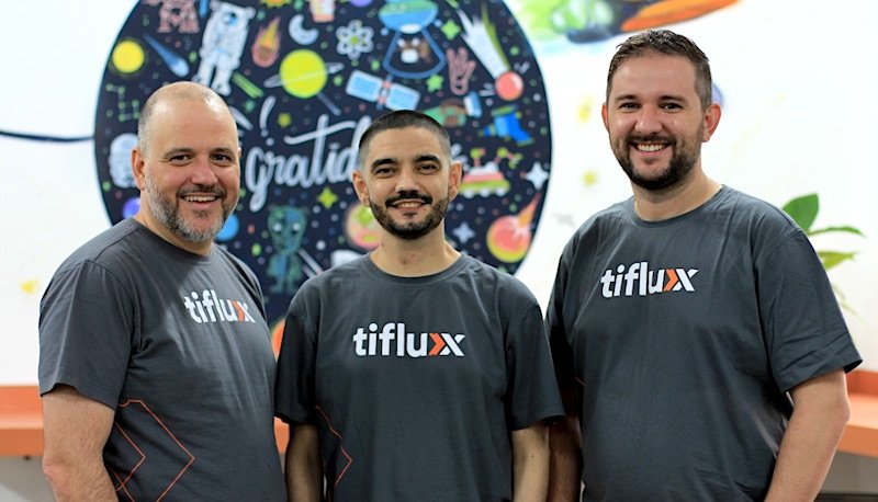 Tiflux: Fundada por Marcio Jacson, Fábio Mello e Ademir Vicente Júnior (foto), expansão da empresa supera os melhores resultados dos anos anteriores