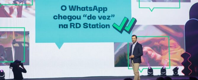 Na abertura do RD Summit 2022, em Florianópolis (SC), o CEO Eric Santos anunciou soluções integradas ao app mais usado do país