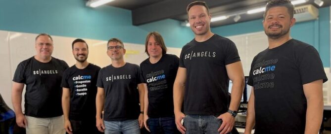 Fundadores da Calcme e SC Angels