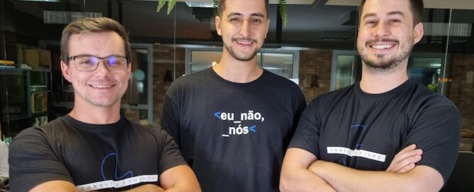 VoltBras: Energytech dos sócios Bernardo Durieux, Carlos Libardo e Rodolfo Levien, chama atenção pelo potencial de expansão da mobilidade elétrica.