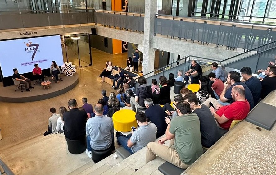 Evento realizado pelo Núcleo de Tecnologia e Inovação da ACIJ no Ágora Tech Park debateu os desafios da liderança em tempos de revolução digital.