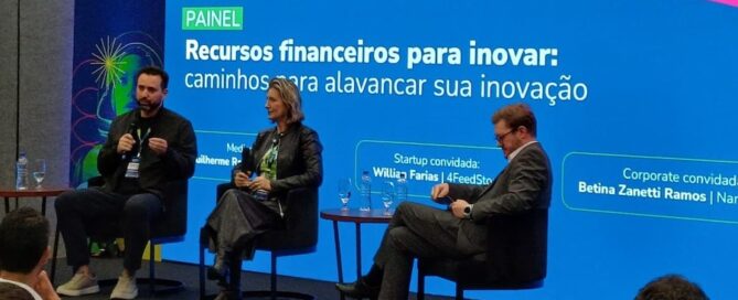 Palestra comandada pela CERTI durante o evento em Florianópolis apresentou cases de sucesso das empresas 4Feedstock e Nanovetores