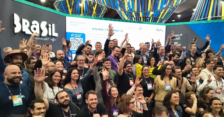 Brasil marca presença recorde no Web Summit Lisboa e apresenta programa para startups na Europa
