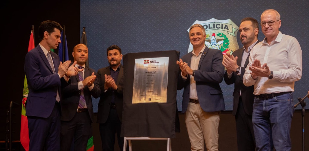Polícia Civil de Santa Catarina inaugura laboratório de análise de dados no Ágora Tech Park
